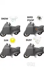 Water and dust resistant bike cover