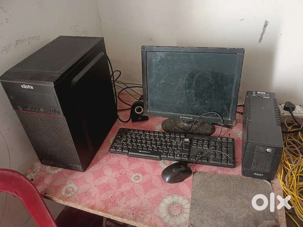 Elista cpu, foxin ups, desktop Zebronics