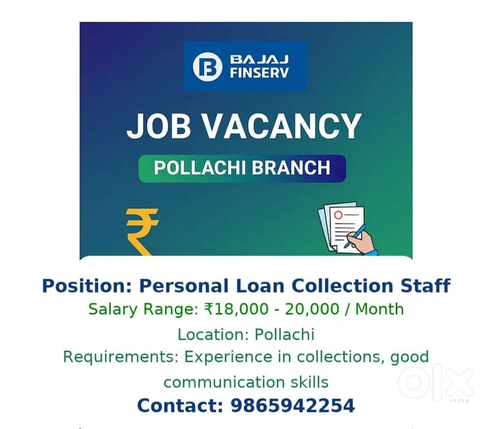 BAJAJ JOB VACANCY