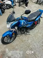 Honda CB shine 125 (Blue) @finance facility available