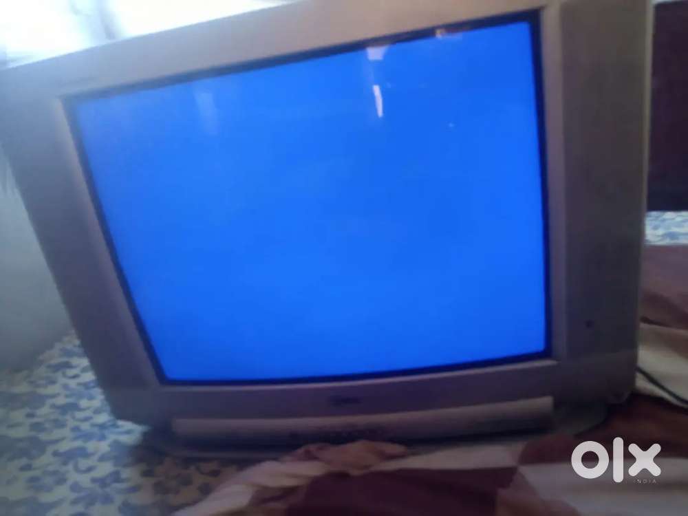 LG CRT TV with dvd player