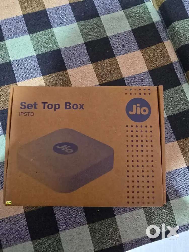 Jio tv set-top box and airfiber router