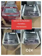 Automatic Washing Machine with Warranty, Free Delivery & accesories