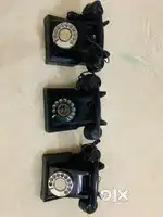 Antique 1885 London telephone working rotary