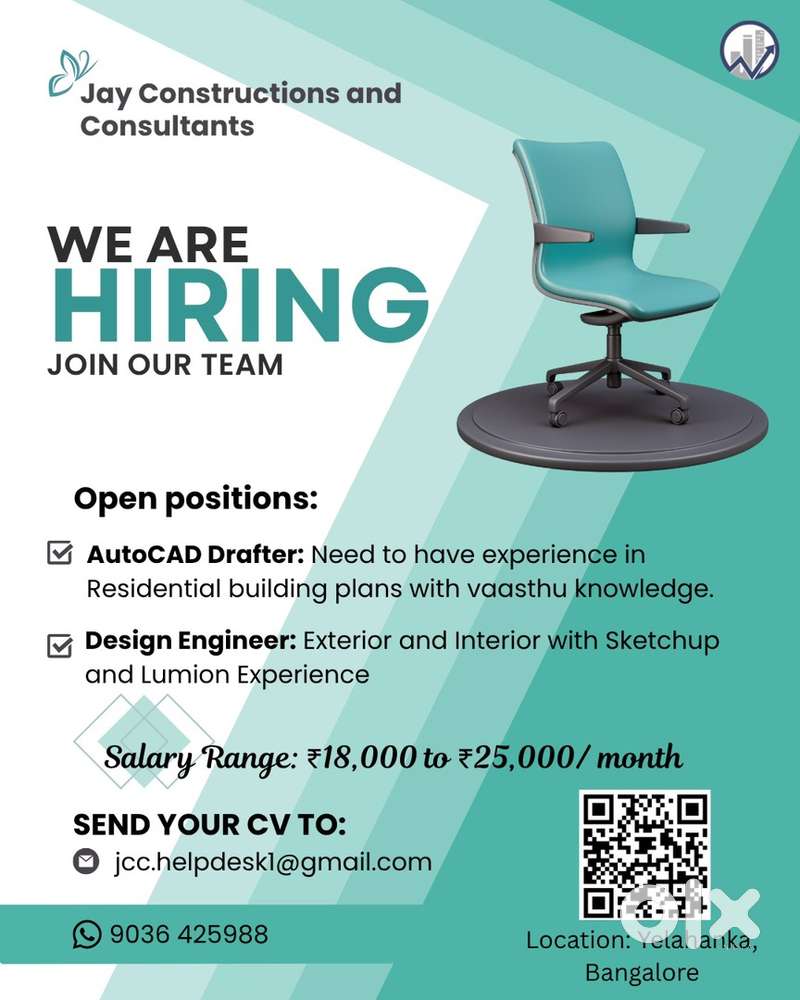 JUNIOR ARCHITECT OR DESIGN ENGINEER