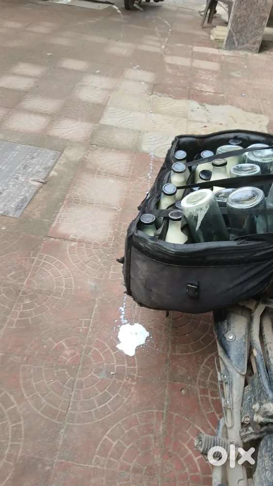 Bottlle milk delivery karna hai