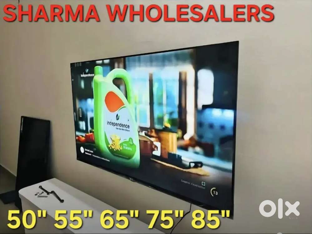 50 4K UHD ANDROID SMART LED TV WITH VOICE
REMOTE SLIM BEZEL-LESS MODEL