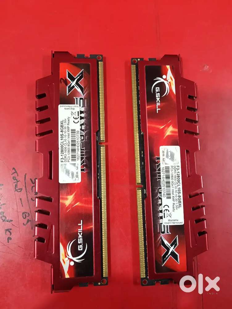 16 gb gskill ripjaws ddr3 gaming ram perfect working