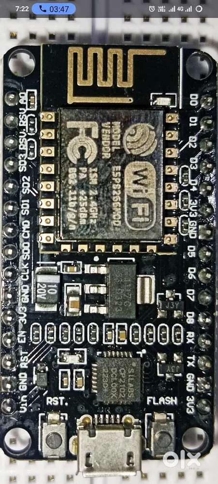 Esp8266 (node mcu) microcontroller