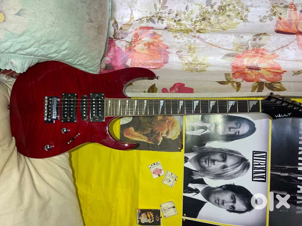 VAULT RG1 Soloist Premium Basswood Electric Guitar (Red, Indian Laurel