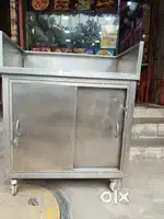 STALL STAINLESS STEEL CHAT, JUICE ,TEA MANY USES NEW CONDITION