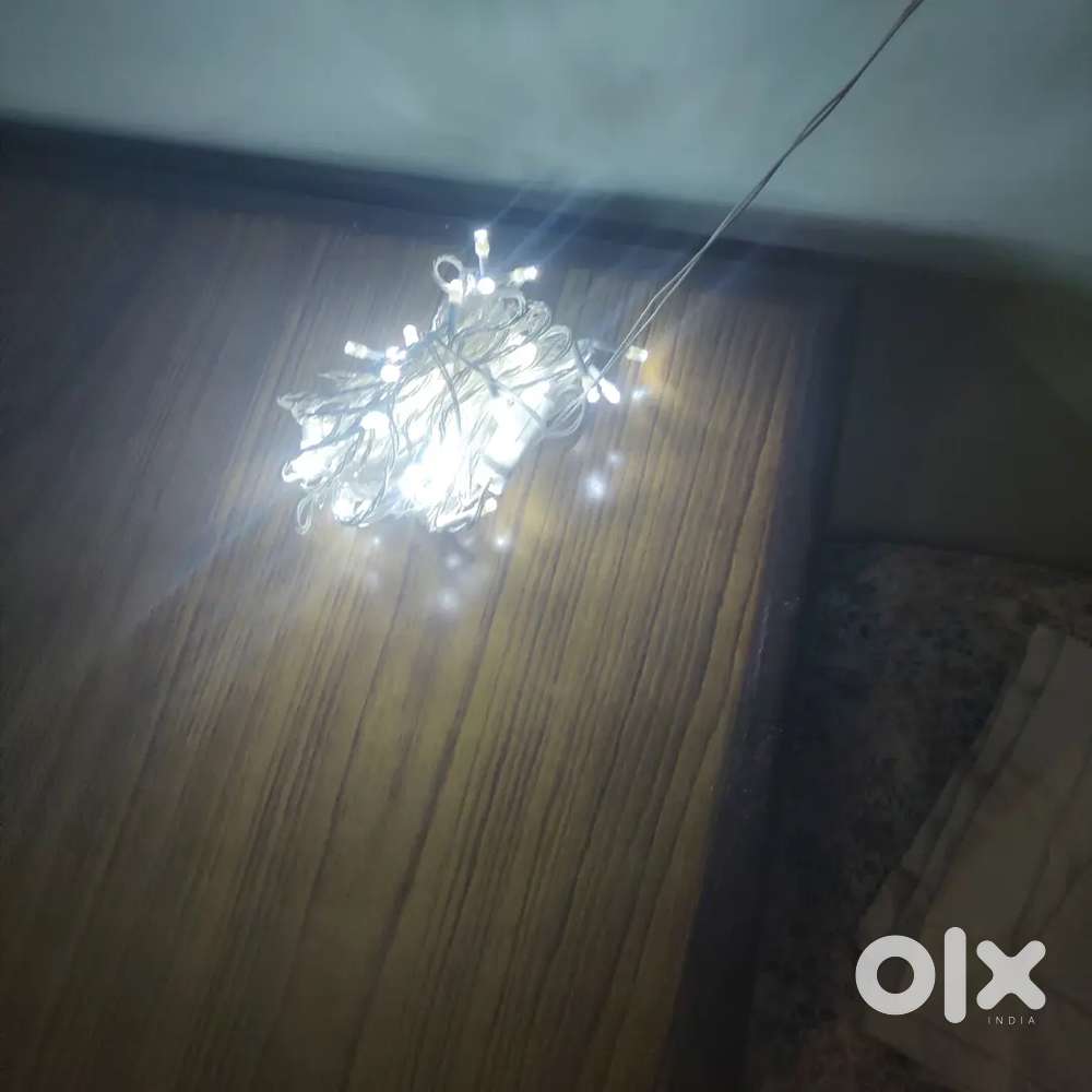 White LED lights string,