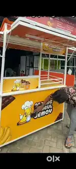 Snacks shop work,Snacks should be prepared and given to the customer.