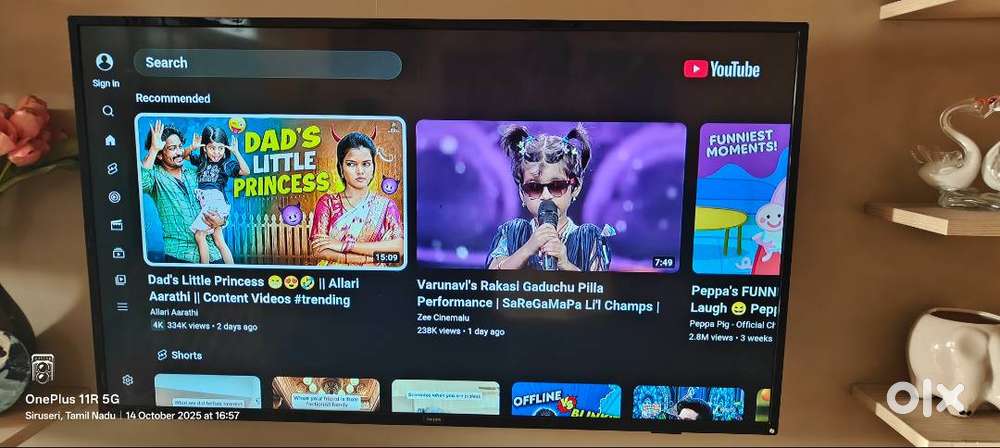 Philips 43 inch fullHD TV for sale