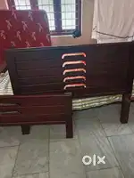 Wooden bed