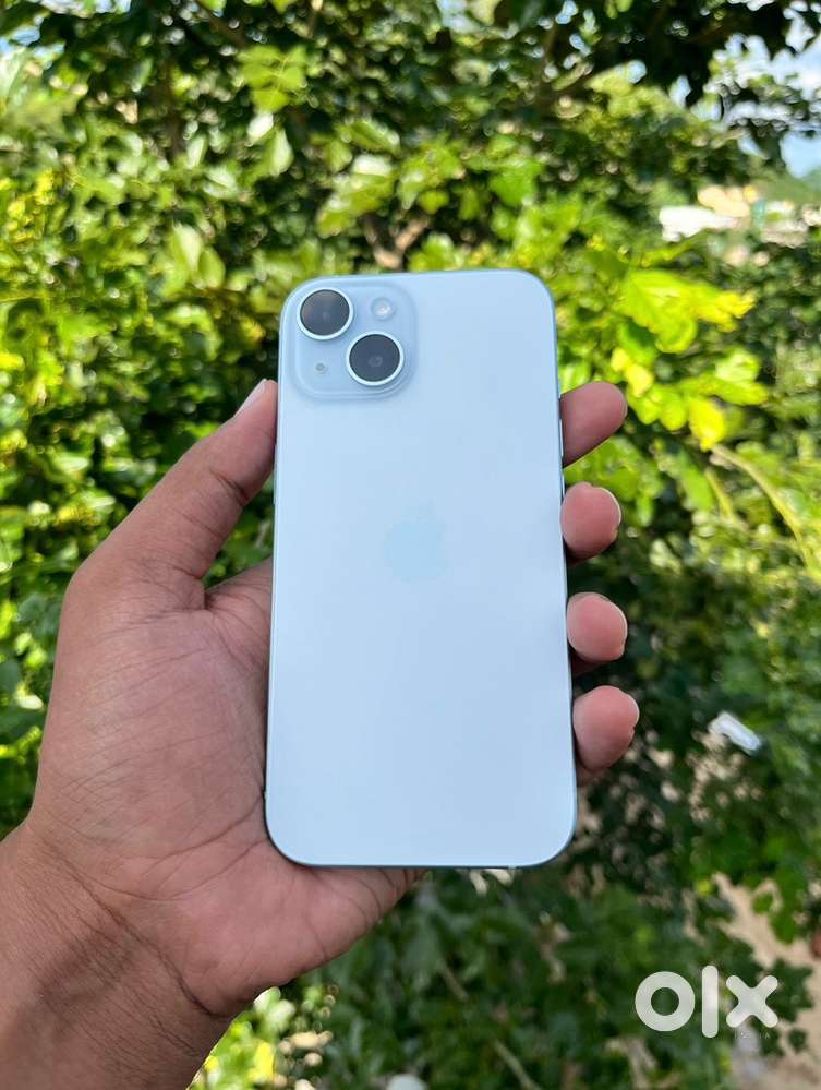 iPhone 15  Blue  128 GB  In Warranty