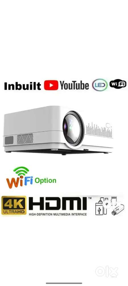 Wi-Fi HDMI 4K PROJECTOR