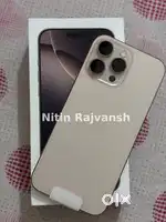iPhone 16 Pro 256 GB Desert Titanium – Rarely Used – ₹95,000