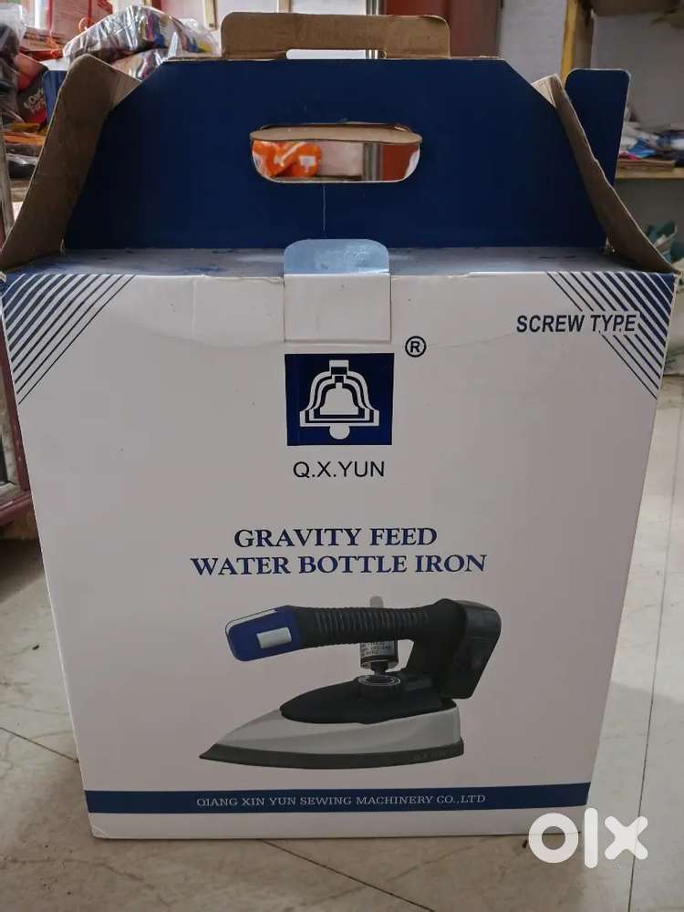 Electric steam iron box and lpg gas iron box for laundry