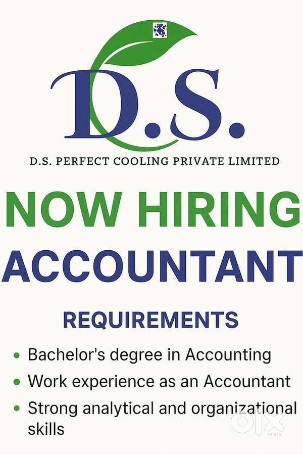 Urgent requirement for female accountant