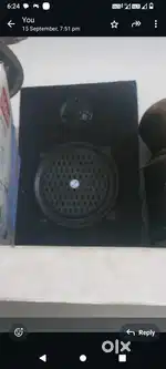Audio 8 inch speaker with box Midhunraj audio