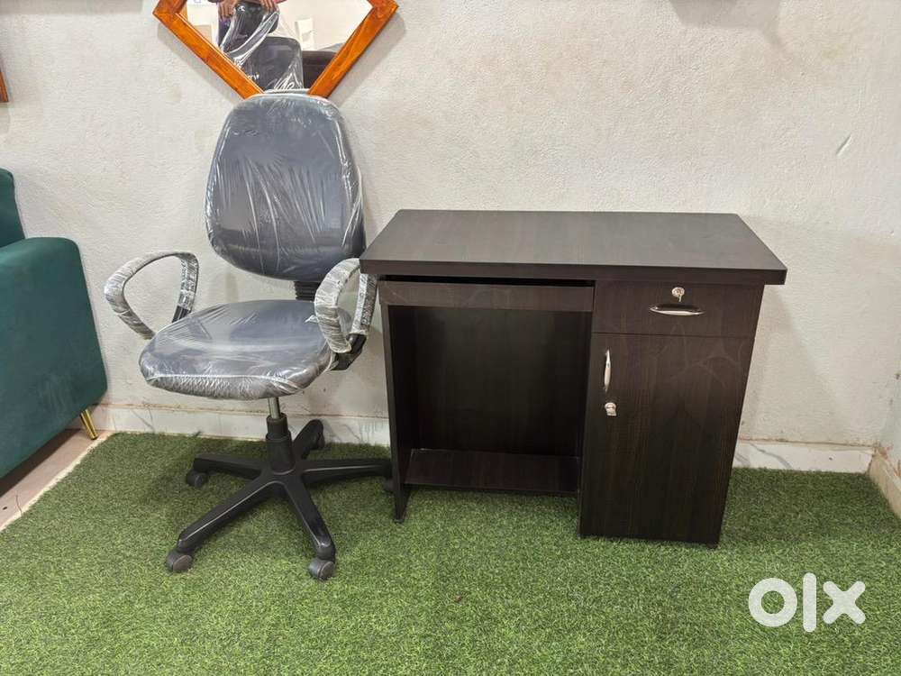 Brand new wooden study table and chair