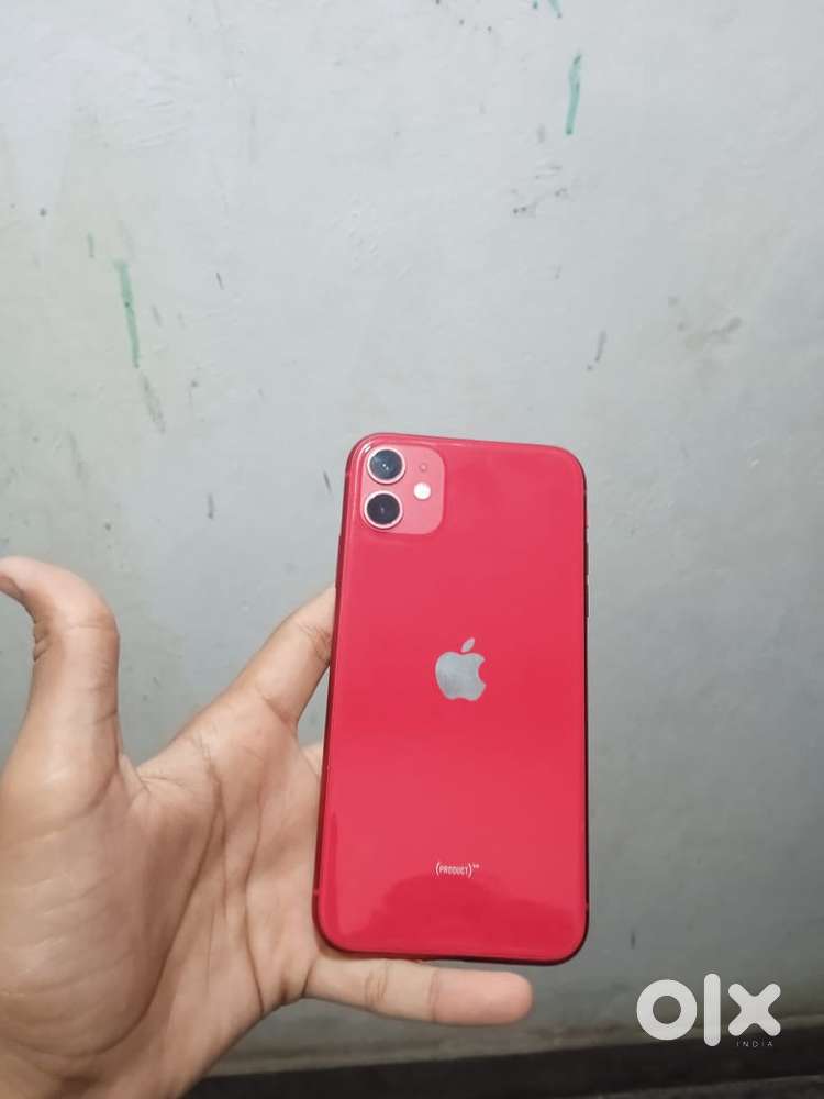 I phone 11 4gb ram 128gb storage red colour