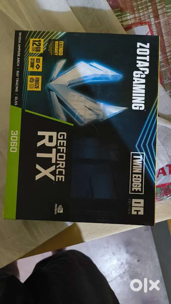 Zotac Twin Edge RTX 3060 12GB (in warranty).