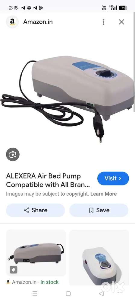 Air bed pump
