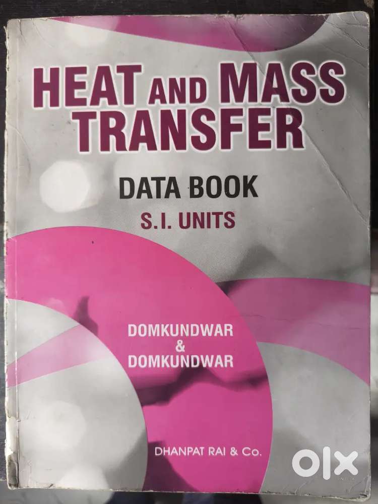 Heat and Mass Transfer ( data book)