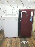 Whirlpool genius refrigerator & godrej automatic washing machine*/