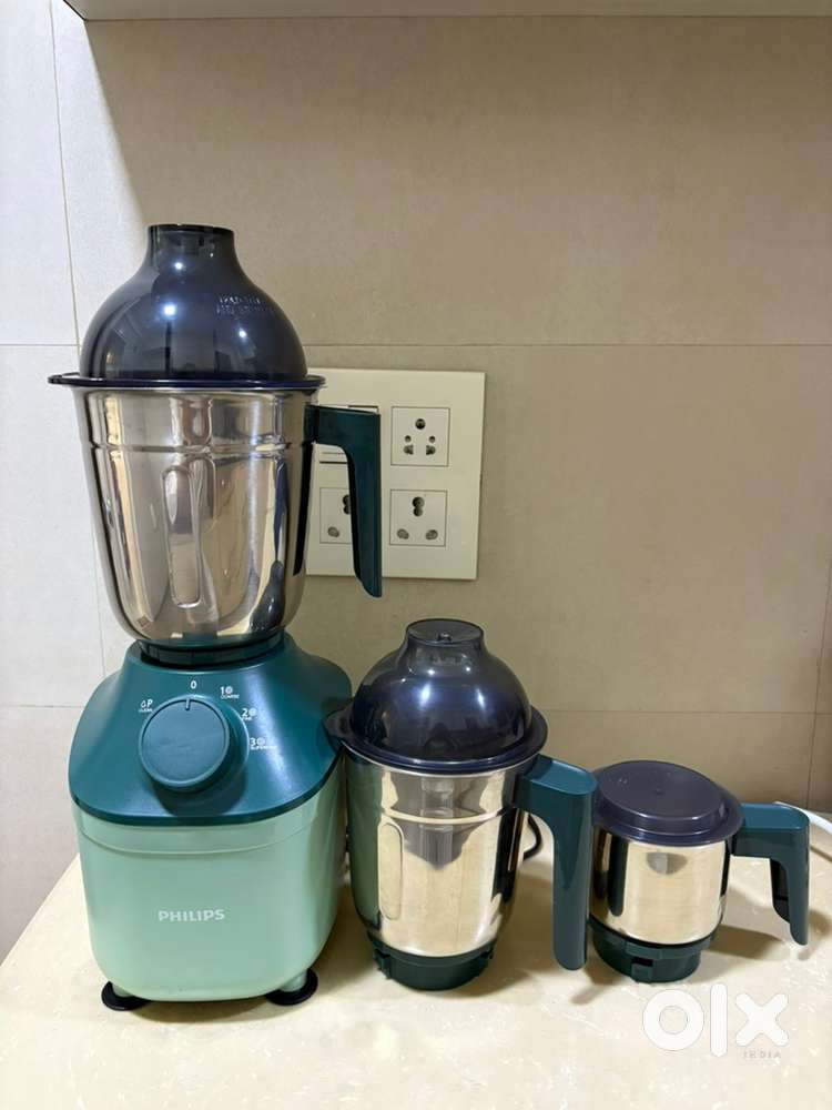 Phillips Mixer Grinder 4 months old with bill and box