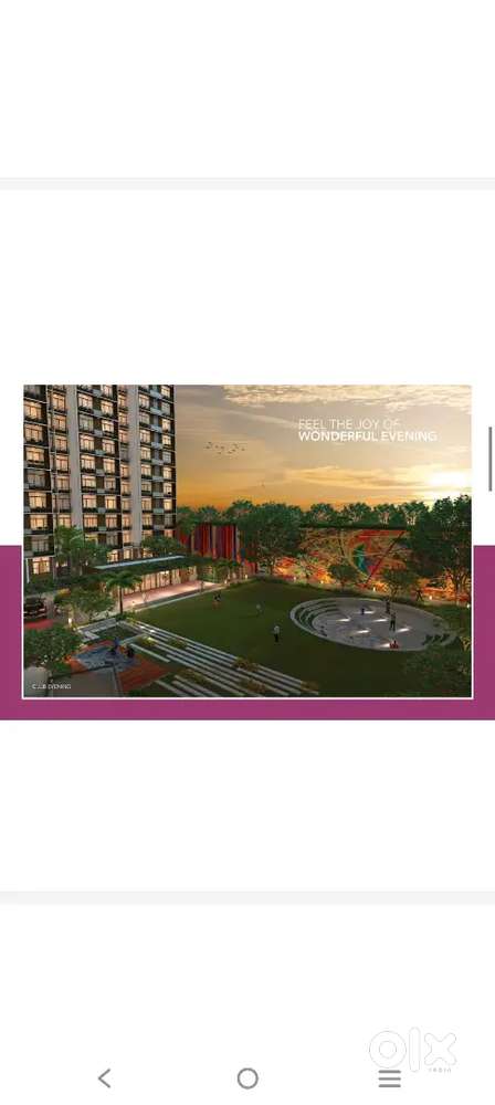 3 bhk new flat shell in very low price new narol