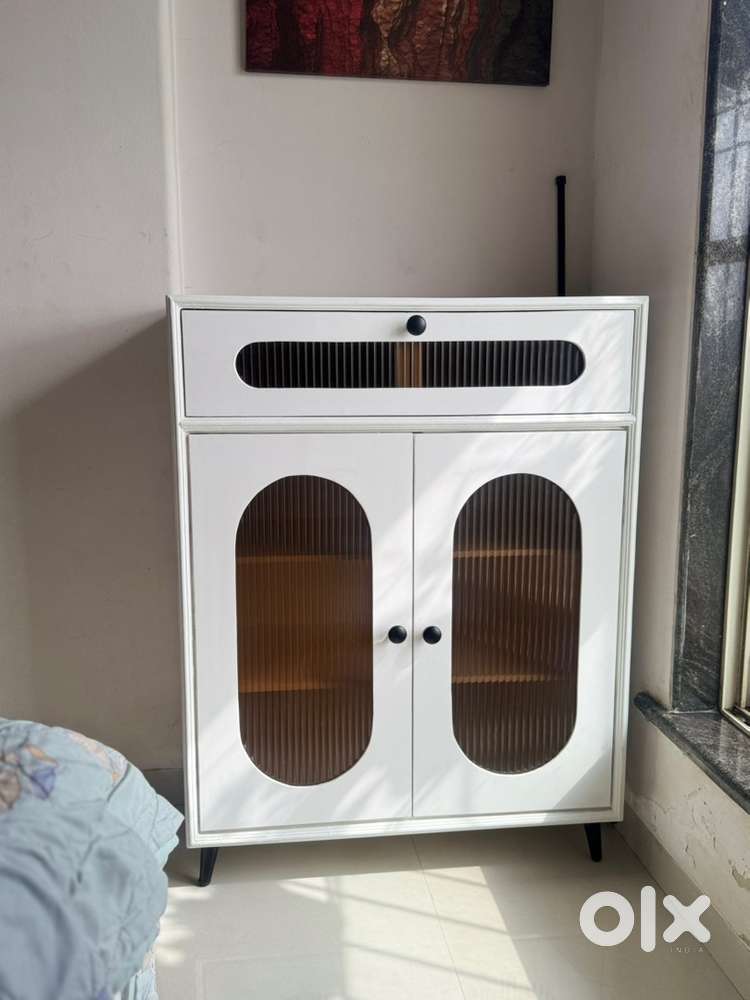 Big white compartment storage