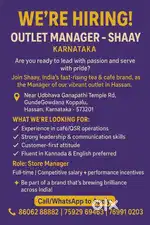Required a 3 year Experienced person in MANAGER Post