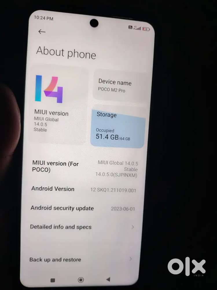 i want to cell my poco m2 pro