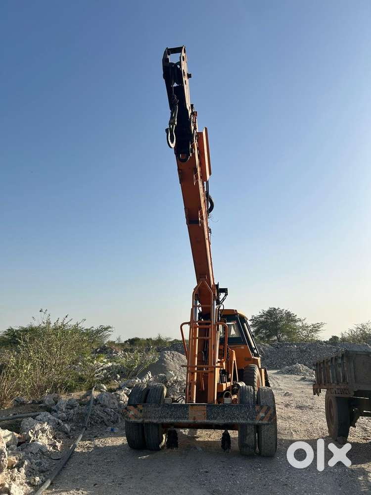 Ace hydra 14 ton crane and Tata zaxis lnt