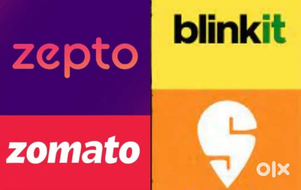 Swiggy and Zomato fresher needed to delivery