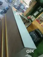 L shape cash counter