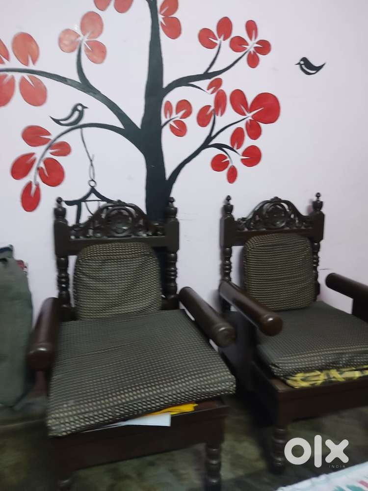 Teak wood sofa set