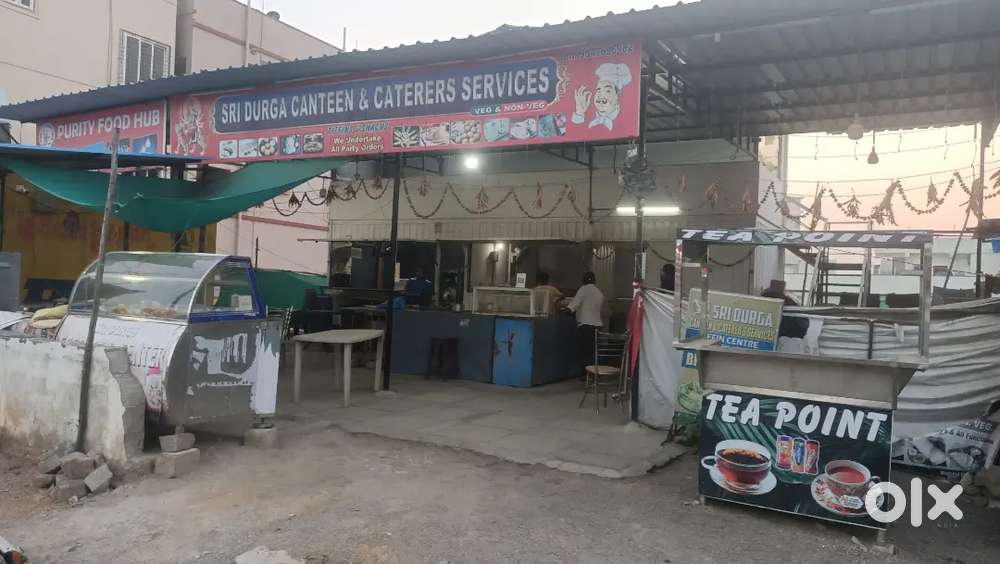 Tea and pan shop space