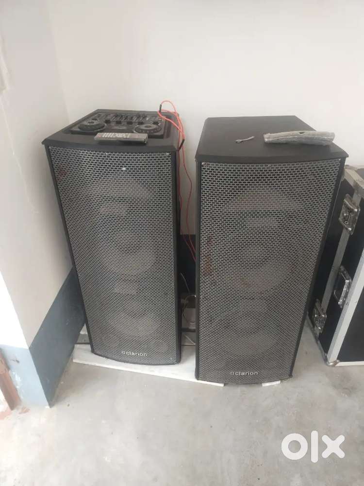 Ahuja 120 watt machine clarion dj box 250 watt machine selfie both 360