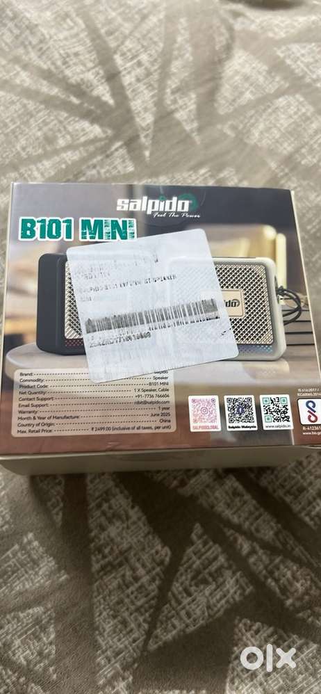 Salpido Bluetooth wireless speaker for sale (Unboxed piece)
