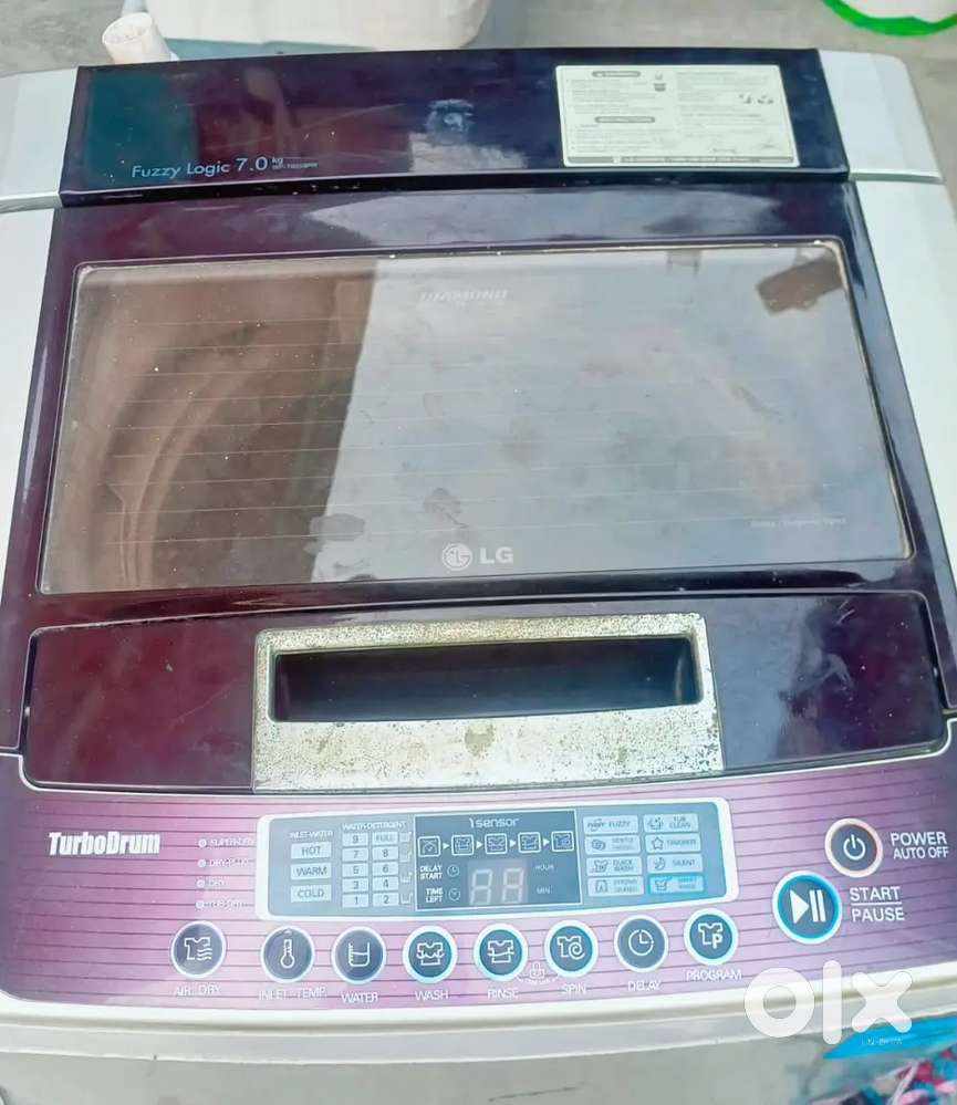 LG fully automatic washing machine with heating water support