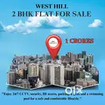 WEST HILL 2BHK FLAT FOR SALE - 1 CRORES