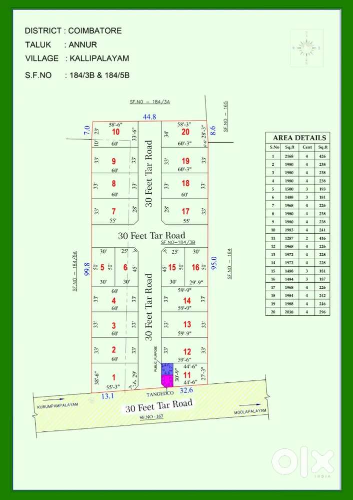 PLOTS FOR SALE NEAR SUGUNA INTERNATIONAL SCHOOL