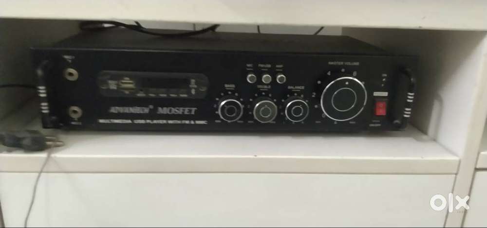 Stereo amplifier and philips speaker for sale