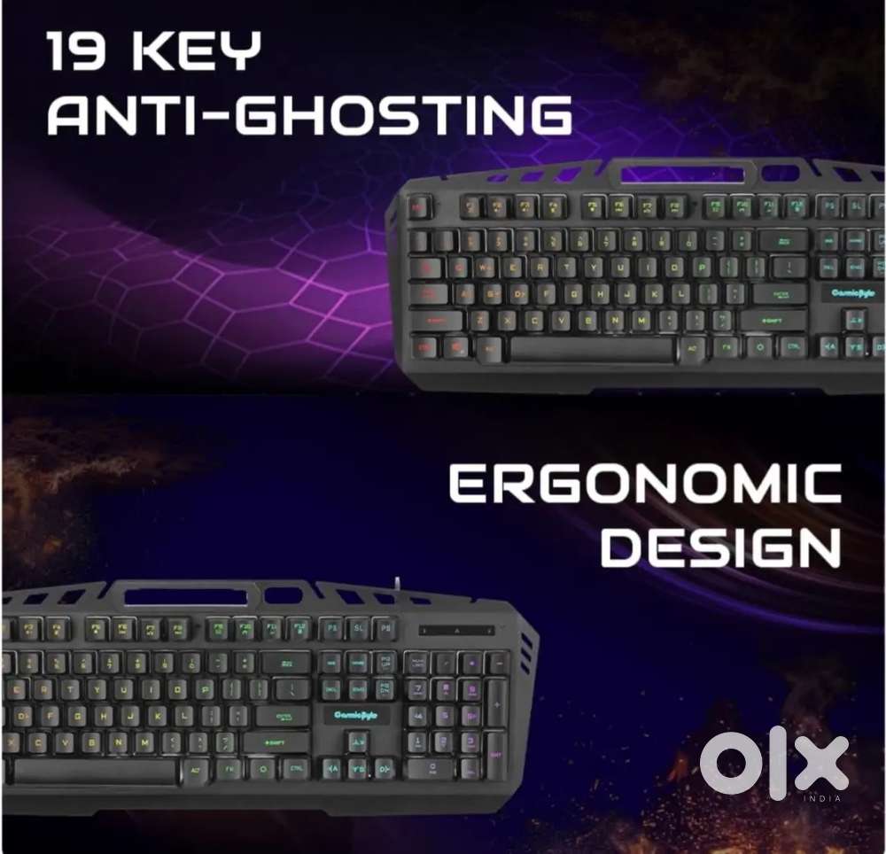 Cosmic Byte Dragon Fly RGB Gaming Keyboard and Mouse Combo,Upg Edition