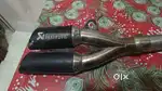 Bike exhaust with pend pipe sell