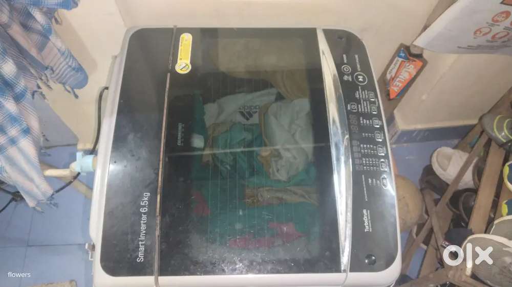 LG AUTOMATIC WASHING MACHINE WITH SMART INVERTER 6.5 KG